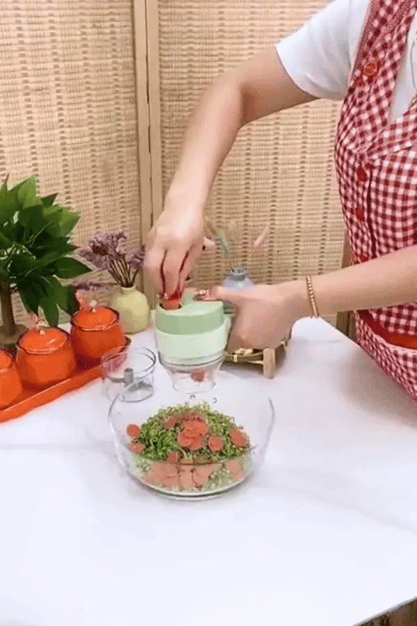 Mini Wireless Electric Food Chopper