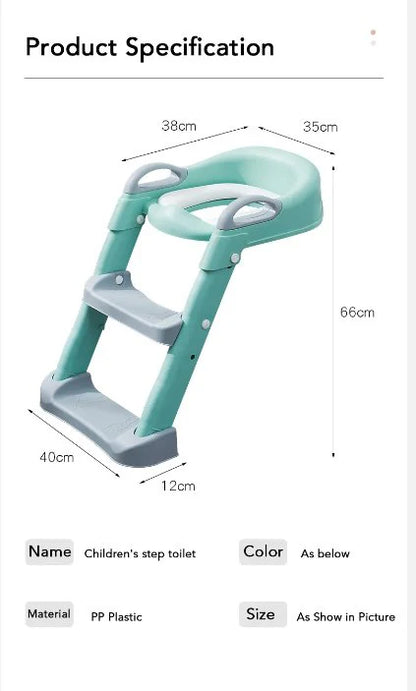 Adjustable Soft Toilet Ladder For Children